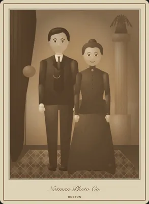 Jack and his sister Mary — with John Patrick Halloran and Mary Halloran