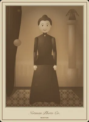 Aunt Mary? Jack's sister, died in 1918 — with Mary Halloran