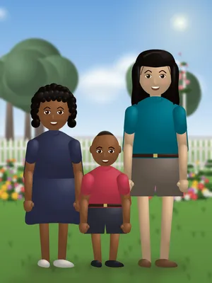 Ava Okafor, Leo Okafor and Sophie Chen-Halloran, 2016